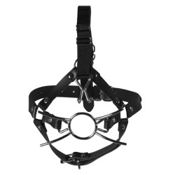 Ouch! Xtreme Bâillon avec Crochet nasal Gag Cross noir